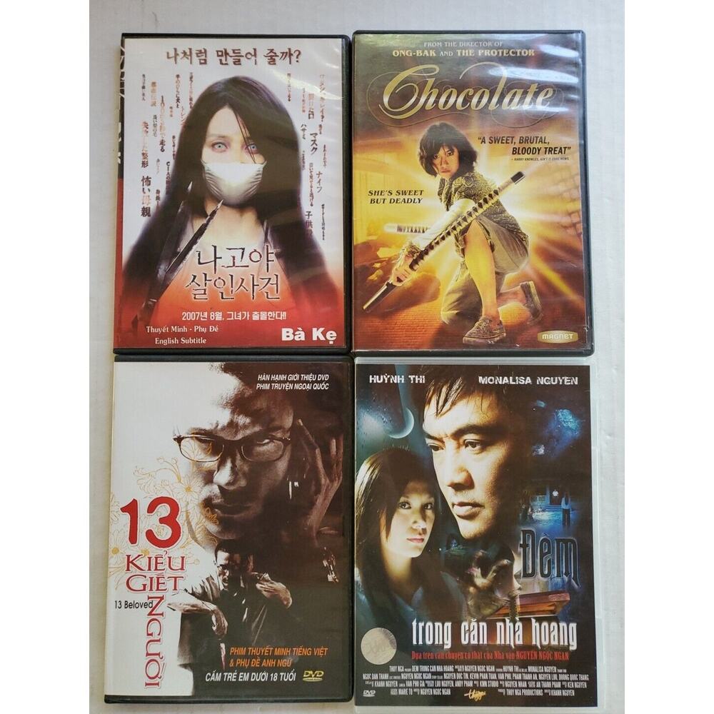 Vietnamese - Asian Travel/Culture/Entertainment DVD 4 PACK Lot 21 Good...